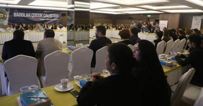 32 baro Diyarbakır'da 'Çocuk Çalıştayı' düzenledi