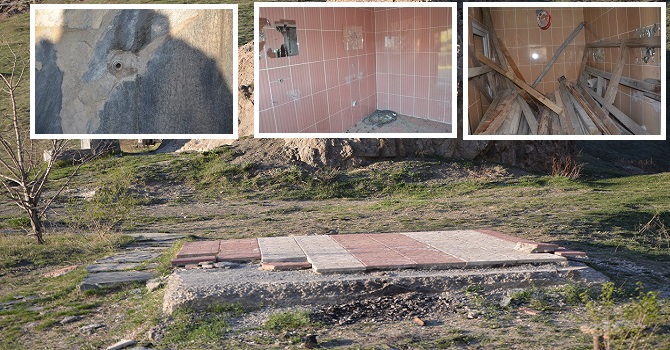 Hakkari Kent Ormanının içler acısı hali...