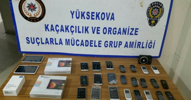 Hakkari ve ilçelerinde 'Kaçakçılık' operasyonu