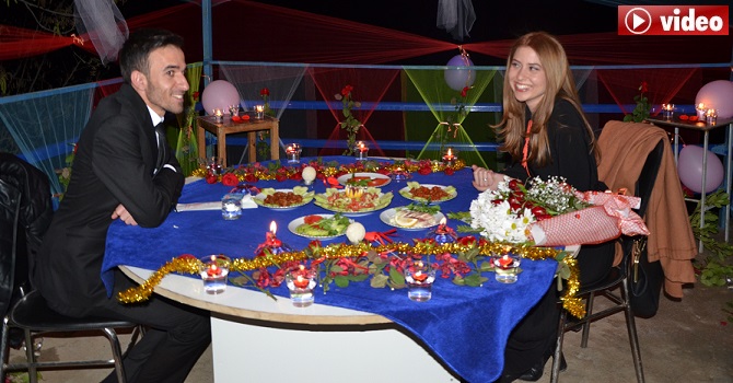 Hakkari'de Sürpriz Evlilik Teklifi