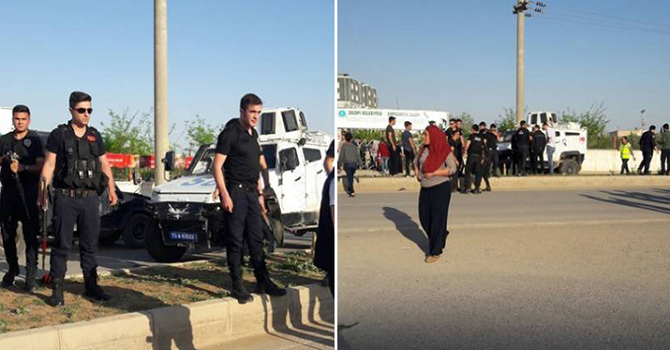 4 yaşındaki çocuk ile annesine zırhlı polis aracı çarptı