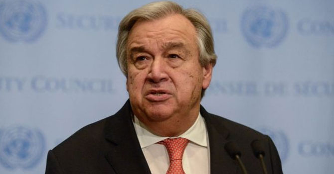 BM Genel Sekreteri Guterres'ten Suriye uyarısı