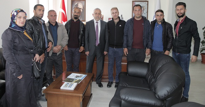 Engelli Derneğinden Rektör Pakiş’e ziyaret