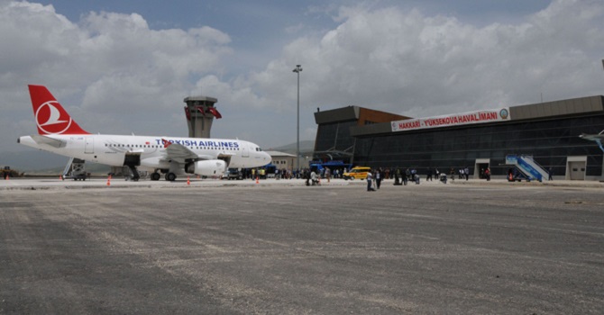 Yüksekova havalimanı Mart ayının şampiyonu oldu!