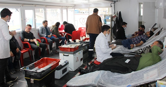 Hakkari'de Kan Bağışı Kampanyası