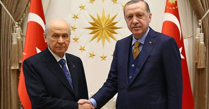 Kritik Erdoğan-Bahçeli görüşmesi sona erdi