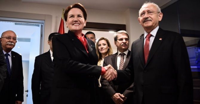 Kılıçdaroğlu, Akşener ile görüştü