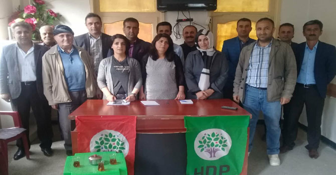 HDP Şemdinli ilçe örgütü seçimin startını verdi!