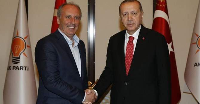 Erdoğan-İnce görüşmesi sona erdi