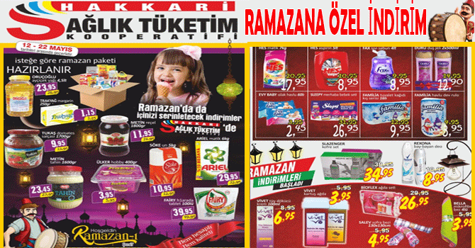 Sağlık kooperatifinde ramazan indirimi!
