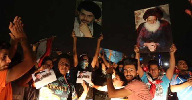 Irak'ta sürpriz: Şii lider Sadr önde, Abadi üçüncü sırada