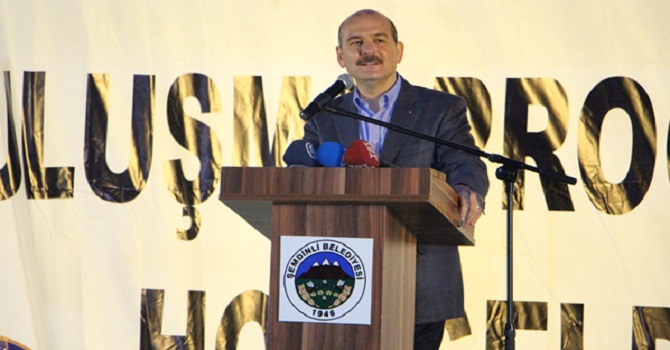 İçişleri Bakanı Süleyman Soylu, Yüksekova ve Şemdinli'de konuştu