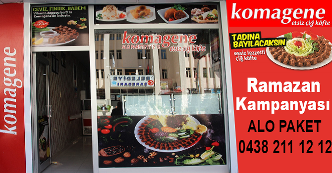 Komagene Çiğ köftede büyük Ramazan kampanyası