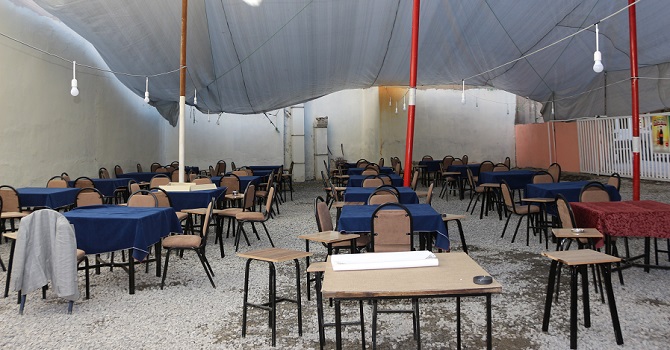 Hakkari'de Reşmala okey ve çay bahçesi hizmete açıldı!