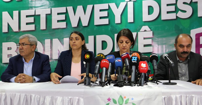 HDP'den “Kürt Sorununa Çözüm Deklarasyonu”