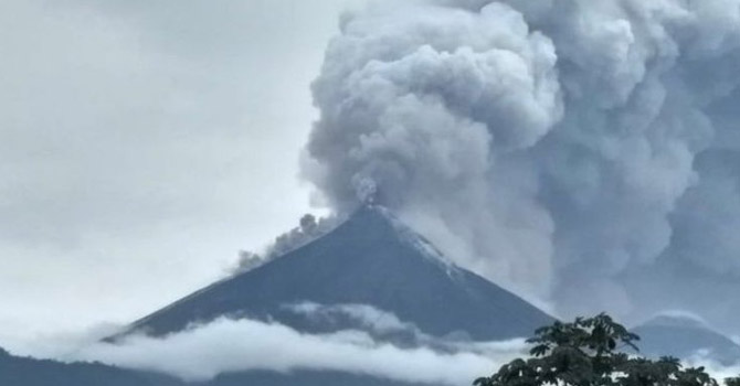Guatemala'da yanardağ faciası: 25 ölü