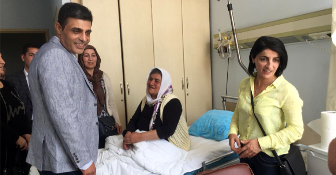 Seçim günlüğü: Zeydanoğlu hastaları ziyaret etti