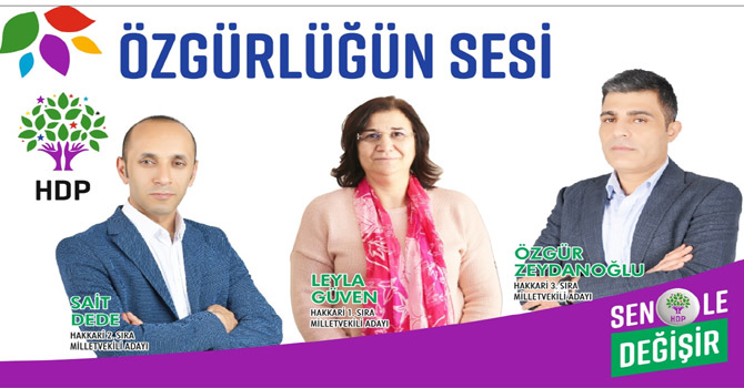 HDP Hakkari milletvekilleri adaylarından Kadir Gecesi mesajı