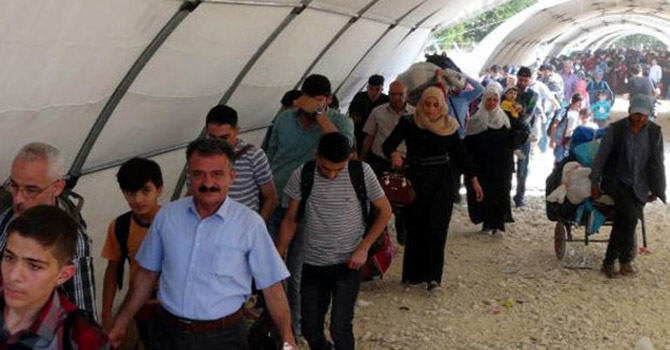 50 bin Suriyeli bayram için ülkesine gitti