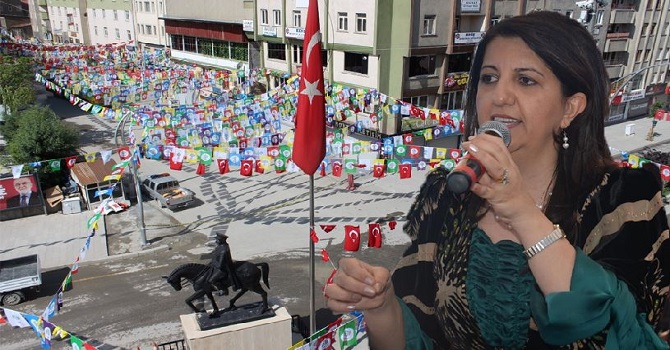 HDP eş genel başkanı Pervin Buldan bugün Hakkari'de konuşacak