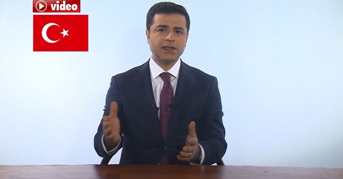 Demirtaş ilk defa halka seslendi: 20 yıl verseler bile boyun eğmeyeceğim