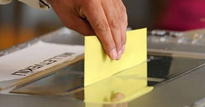 Oy verme işlemi sona erdi, sayım başlıyor