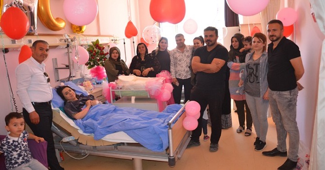 Yüksekovalı çift 16 yıl sonra çocuk sahibi oldu