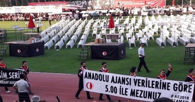 ODTÜ'deki pankartlara soruşturma: 3 gözaltı