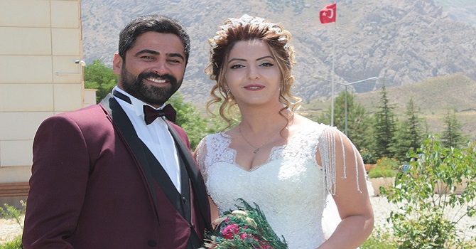 Akgül ve Durgun ailesinin mutlu günü