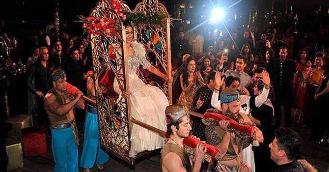 Gelin damat kavga etti, Antalya'daki 5 milyon dolarlık düğün iptal oldu