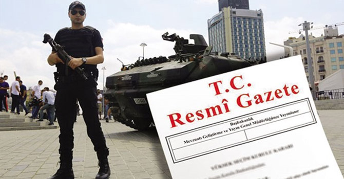 Olağanüstü Hal bugün sona erdi