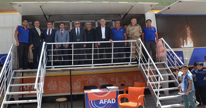 Deprem Simülasyon Aracı, Hakkari'de