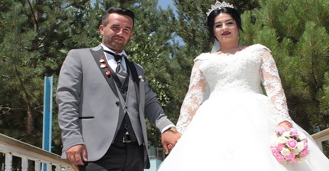 Aydın ve Çelik ailesinin mutlu günü FOTO GALERİ