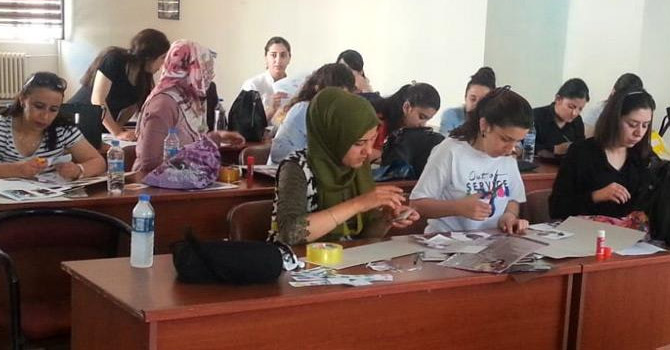 Hakkari'de mesleki eğitim kursları yoğun ilgi görüyor