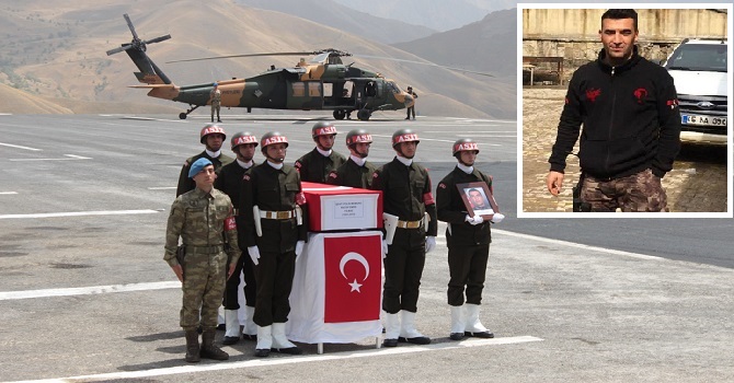 Hakkari'de şehit özel harekat polisi için tören düzenlendi