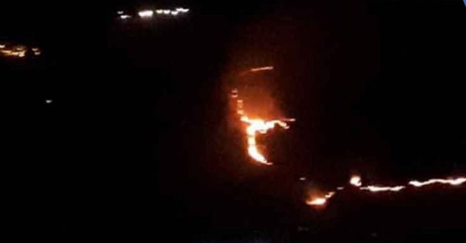 Çukurca'daki yangın iki gündür sürüyor