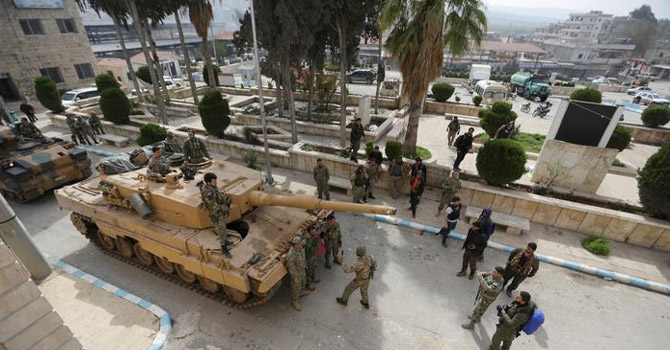 Afrin'de meydana Erdoğan'ın ismi verildi