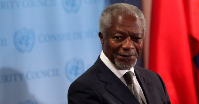 Eski BM Genel Sekreteri Kofi Annan hayatını kaybetti