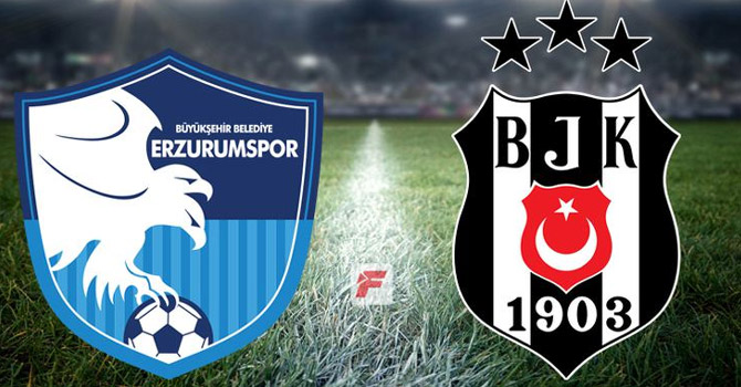 Beşiktaş Erzurumspor'u 3-1 yendi!