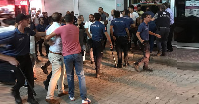 Van'da esnaf zabıta gerginliği: Yaralılar var!...