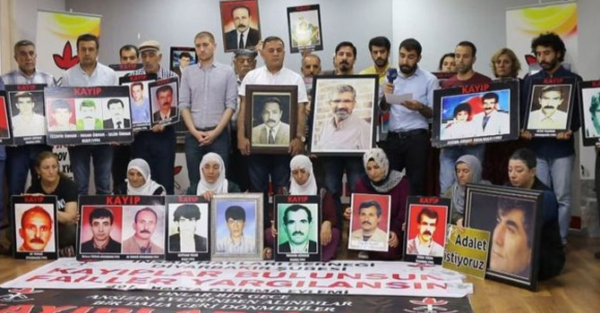 'Kayıplar Bulunsun, Failler Yargılansın' eylemi 500. haftasında