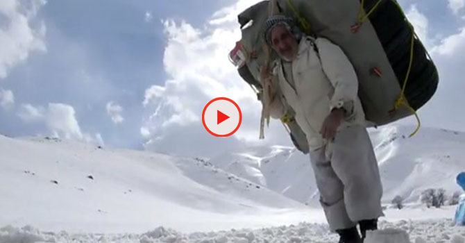 İran - Irak sınırındaki Kürt kaçakçıların zorlu yolculuğu