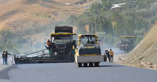 Esendere'de Asfaltlama çalışması sona erdi