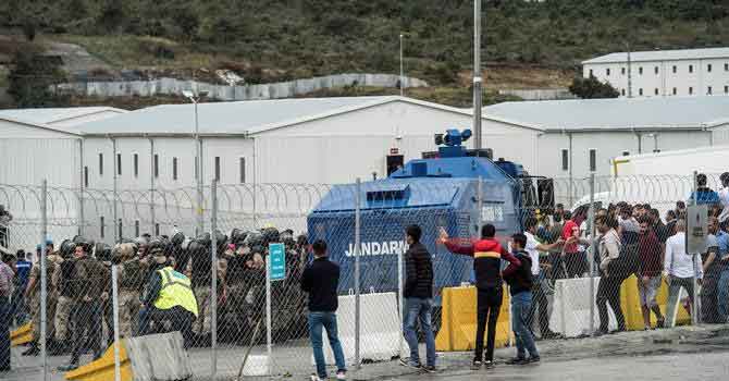 İstanbul'da panzerler eşliğinde havalimanı inşaatı