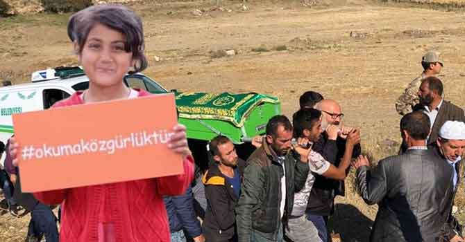 Sedanur gözyaşlarıyla toprağa verildi