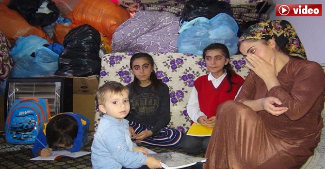 Vicdansızlığın bu kadarı! Ev kirasını ödemeyen Yüksekovalı aile dışarı atıldı