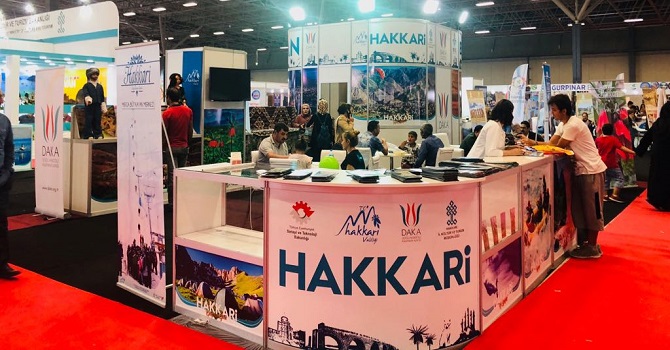 Hakkari, Van 9. turizm ve seyahat fuarında tanıtıldı