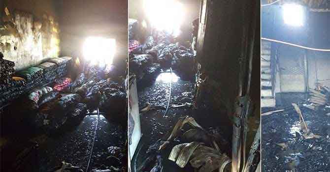 Mera kavgasının ardından bu kez evler yakıldı