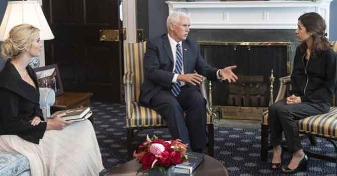 Nadia Murad, ABD Başkan Yardımcısı Pence ile görüştü