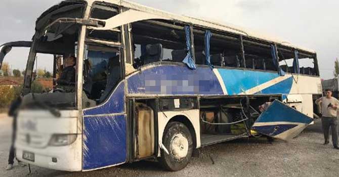 Kahramanmaraş'ta yolcu otobüsü devrildi: 7 ölü, 24 yaralı